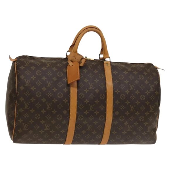 LOUIS VUITTON Monogram Keepall 55 Boston Bag - Picture 1 of 16